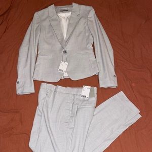 H&M Light Grey Suit